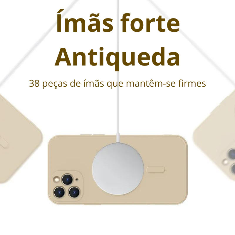 Capa Magnética de Silicone -  FRETE GRÁTIS