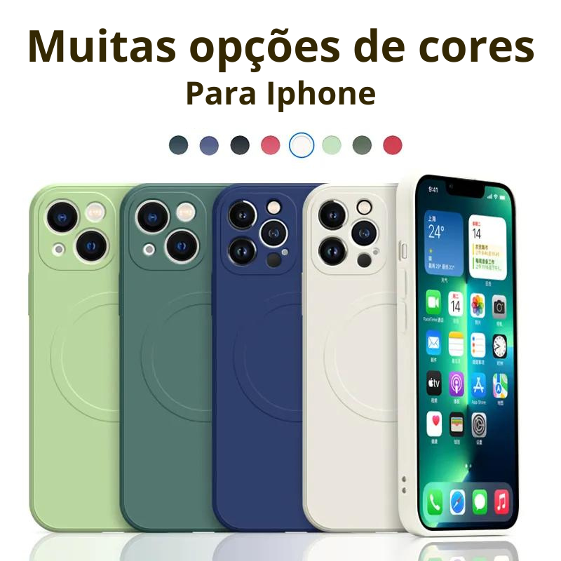 Capa Magnética de Silicone -  FRETE GRÁTIS